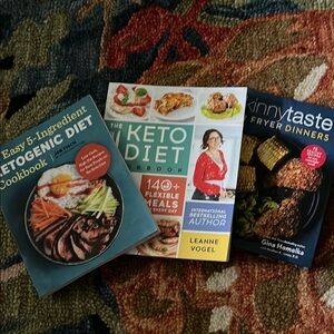 Blue and Green Kitchen Cookbooks Collection